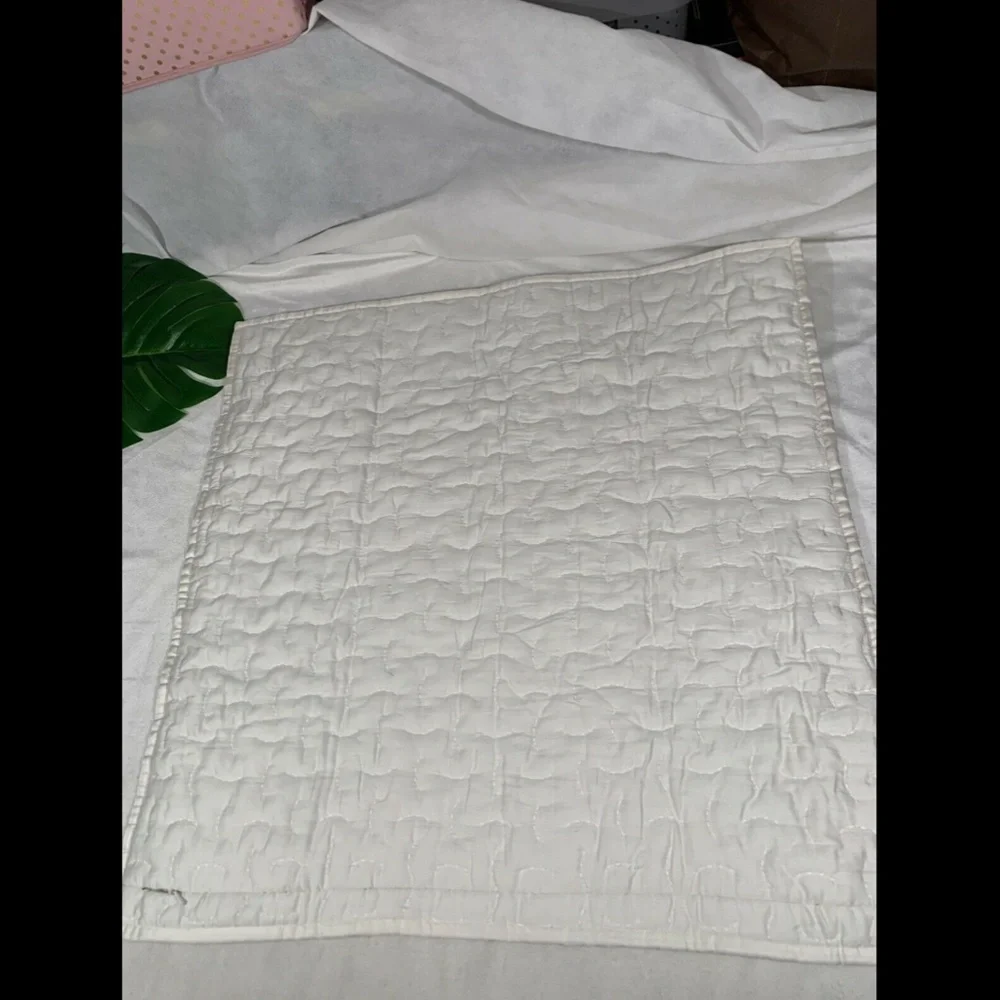 NEW Hotel Collection Connections Quilted European Sham Case‎ #91